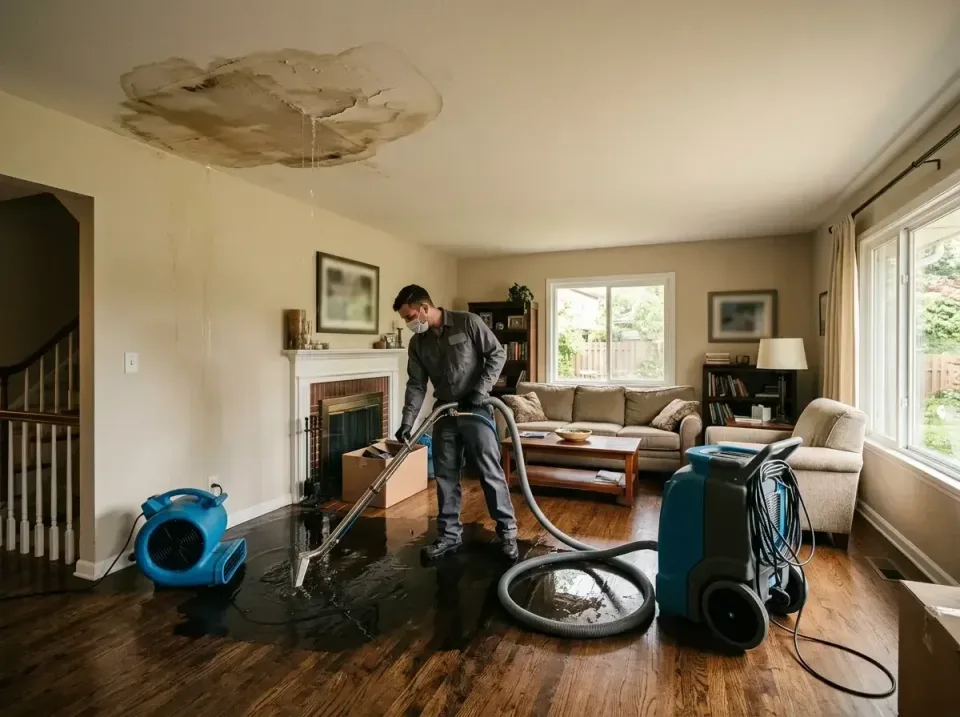 attic-pipe-burst-ceiling-drip-008 — frequently asked questions, Water Damage Restoration & Carpet Care in Rockledge, FL